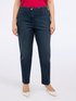 Stonewashed effect balloon jeans image number 3