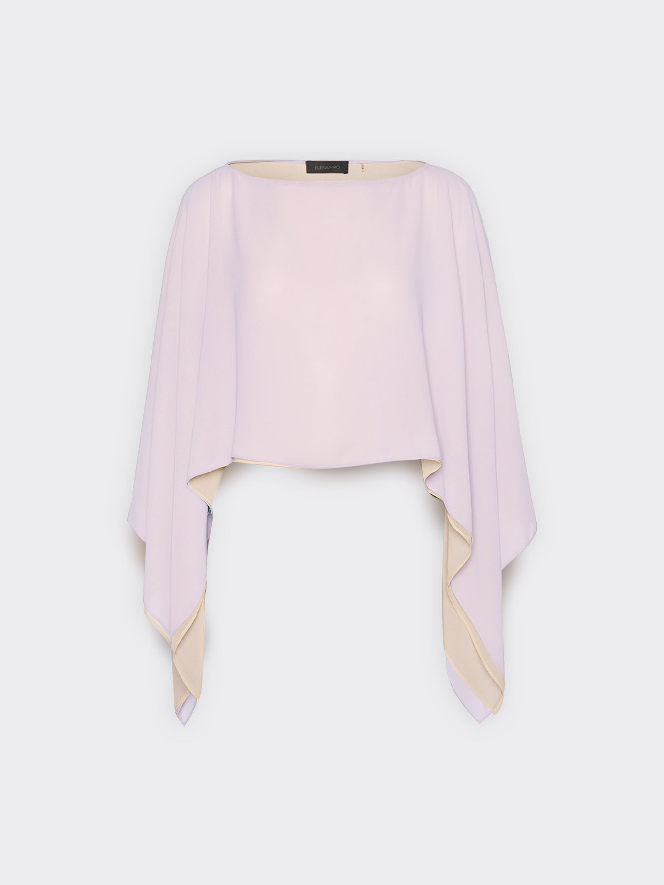 Cape double en georgette