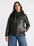 Veste en tissu enduit avec capuche image number 2