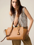 Genuine leather tote bag image number 0