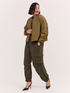 Pantalones cargo de nylon image number 3