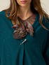 Cardigan misto cashmere con paillettes image number 2