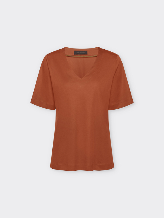 T-shirt à col en V