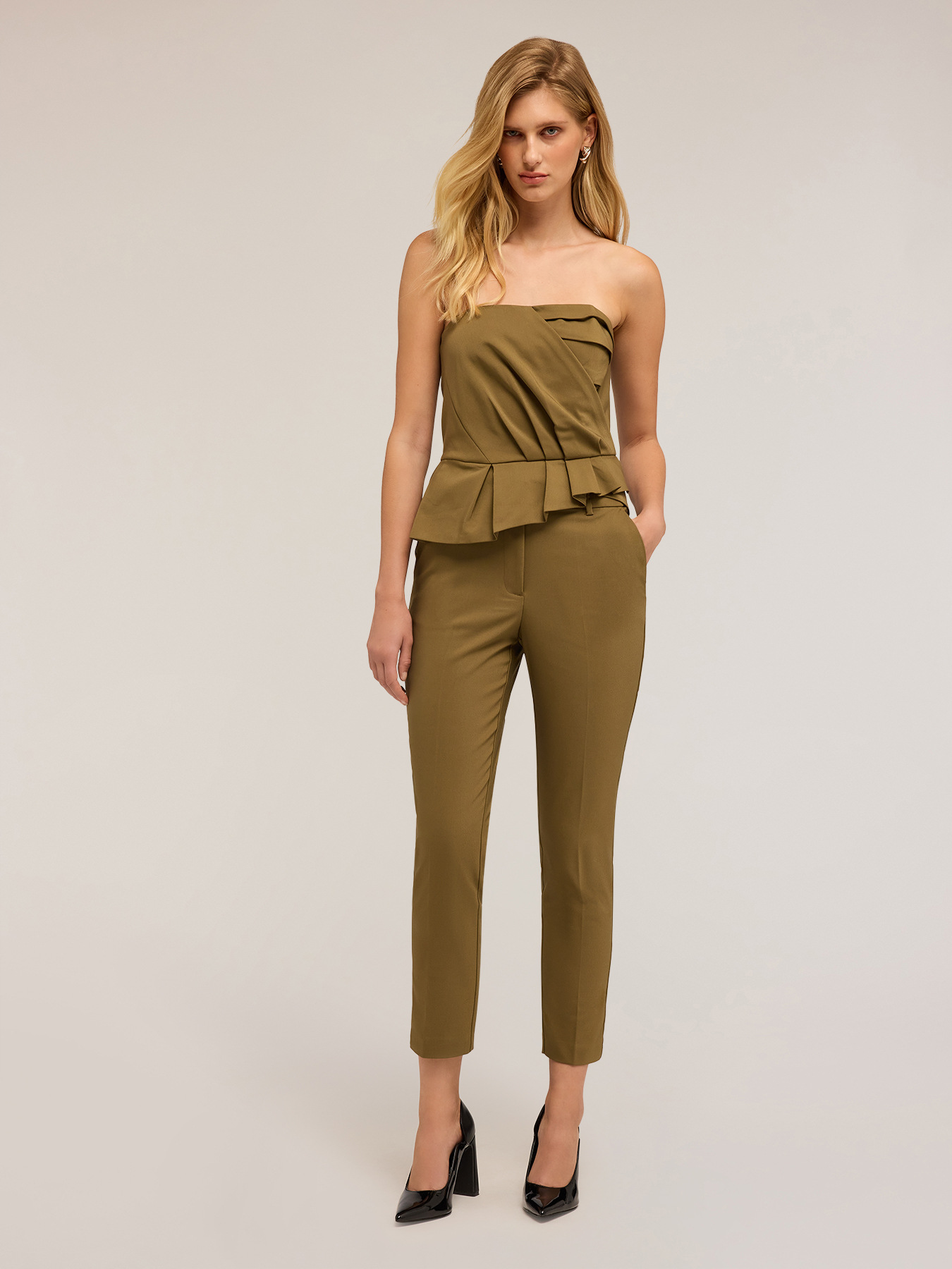 Drapiertes Bustier-Top image number 2