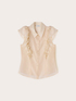 Chemise sans manches avec des volants image number 4