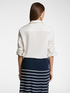 Weitgeschnittene Hemdbluse mit besticktem Kragen image number 1
