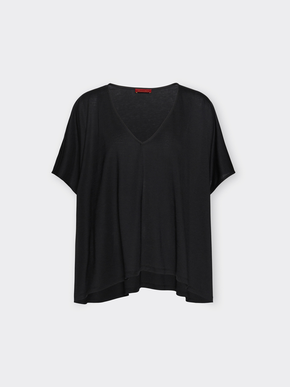 T-shirt scollo a V