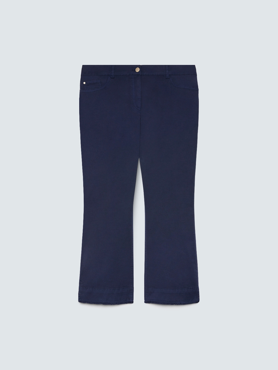 Kick Flare Pants in lightweight cotton