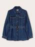 Veste saharienne en denim lyocell mélangé image number 4