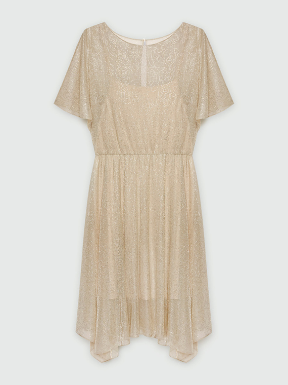 Kleid aus Lurex-Jersey