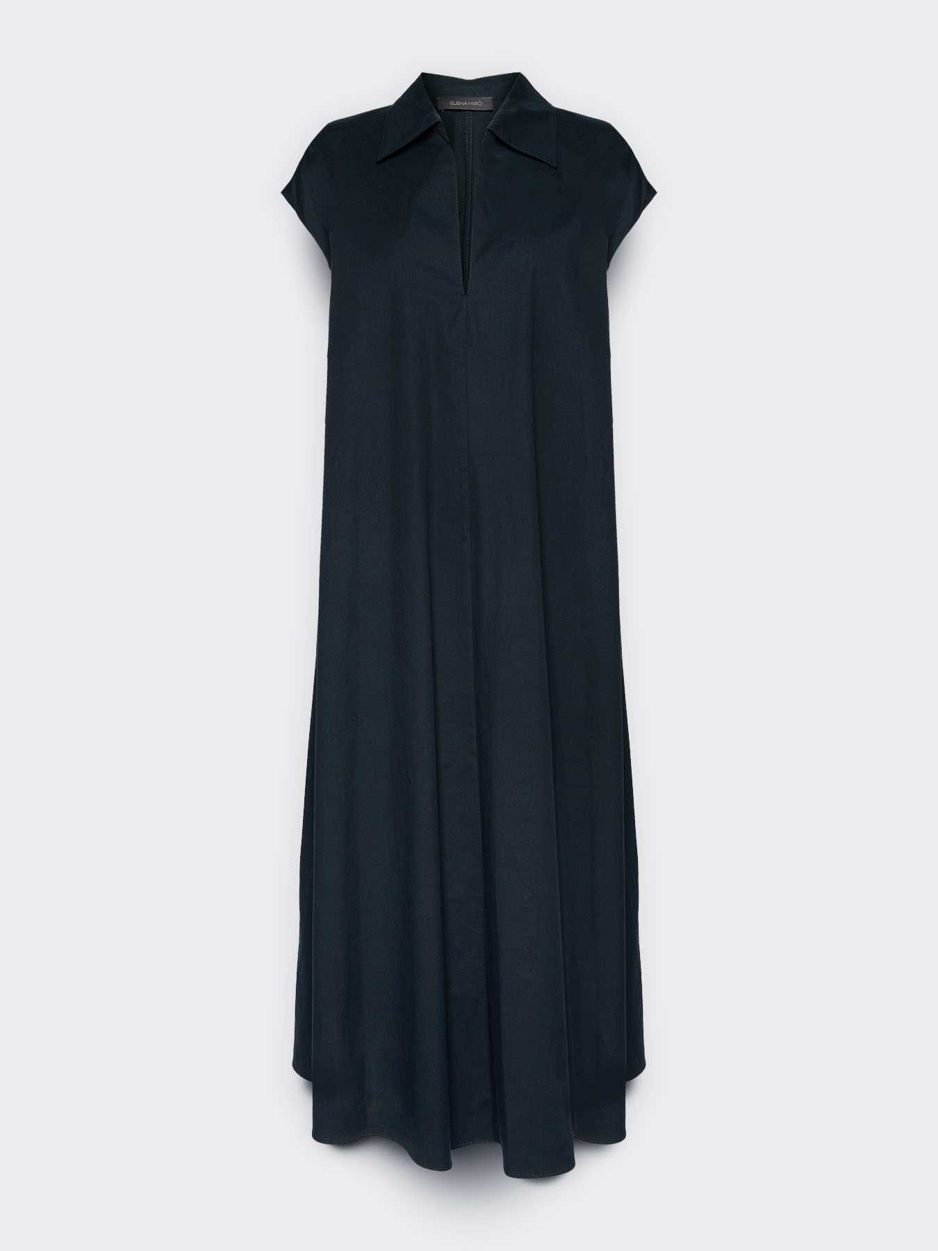 Ausgestelltes Kleid mit Kragen image number 4