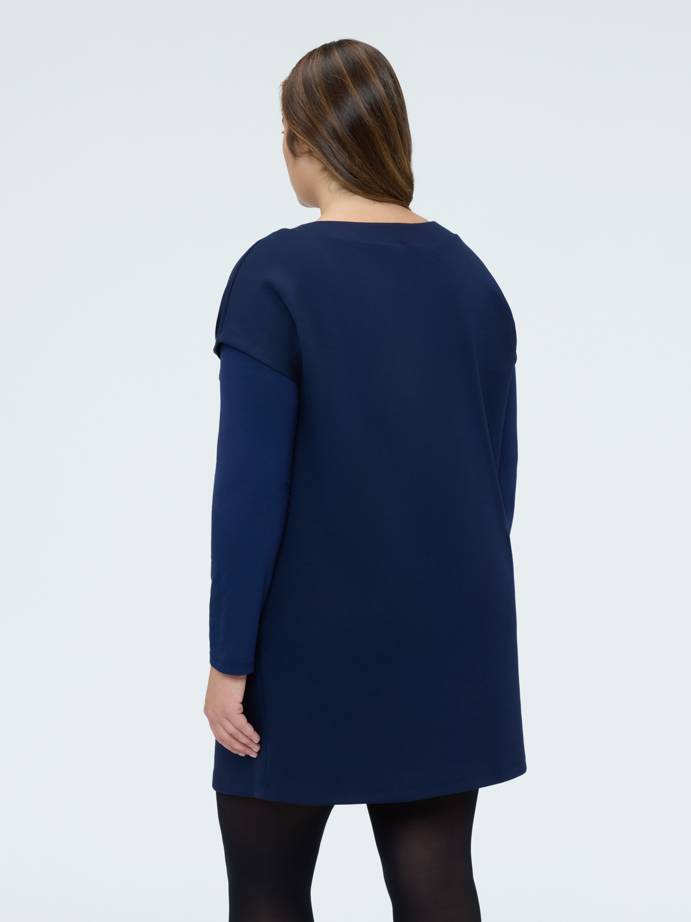 Vestito corto con fiocco a pois image number 1