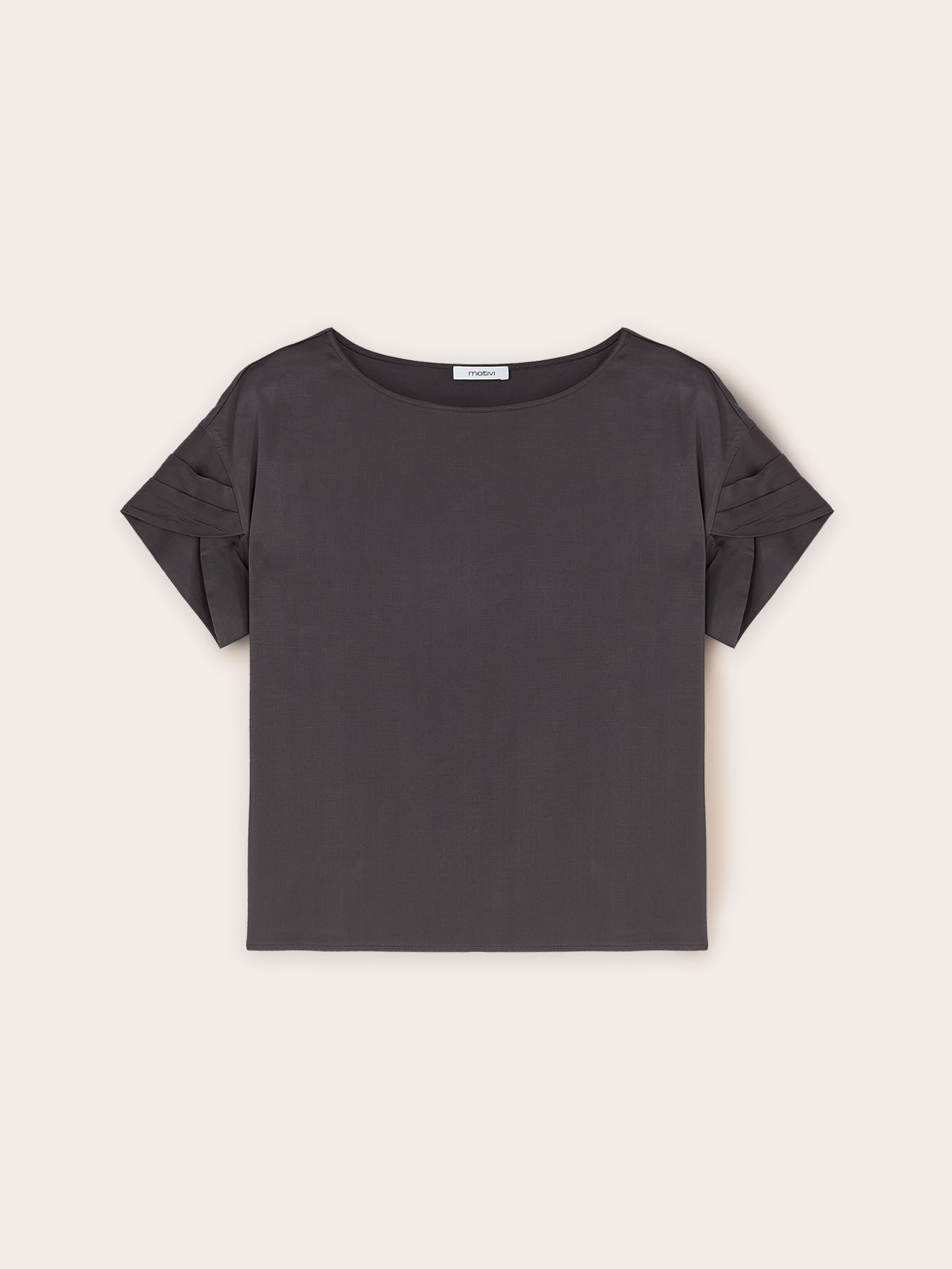 Chemisier avec manches à pétales image number 5