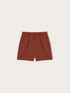 High-waisted cotton shorts image number 4