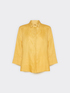 Camicia boxy in lino image number 4