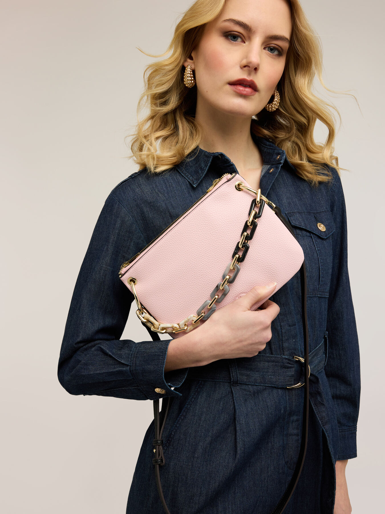 Twins bag in coated fabric image number 0