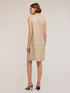 Vestito ricamato con frange image number 1