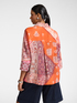 Camicia organza lyocell stampata image number 1