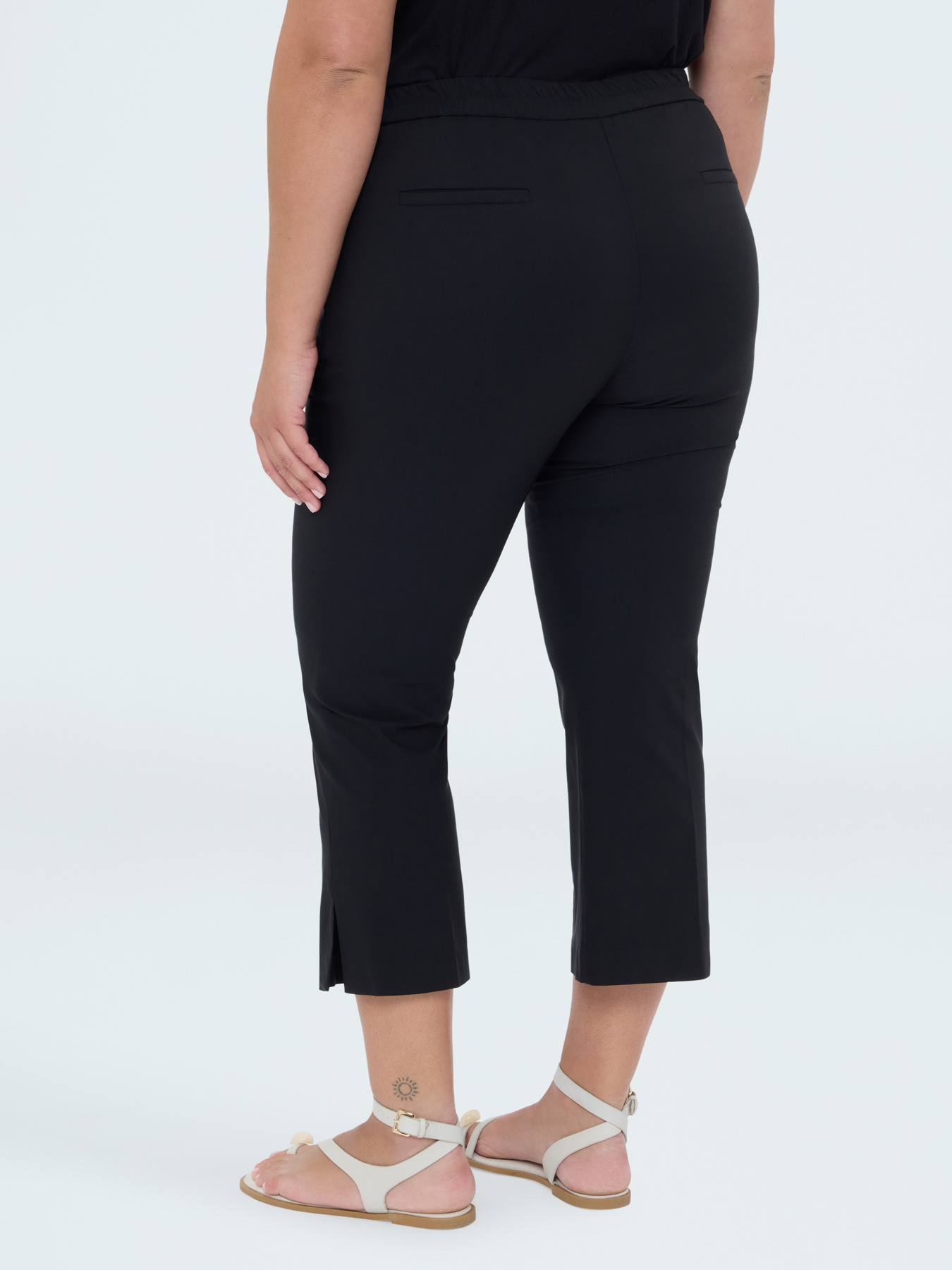 Kick Flare Pants in stretch fabric image number 1