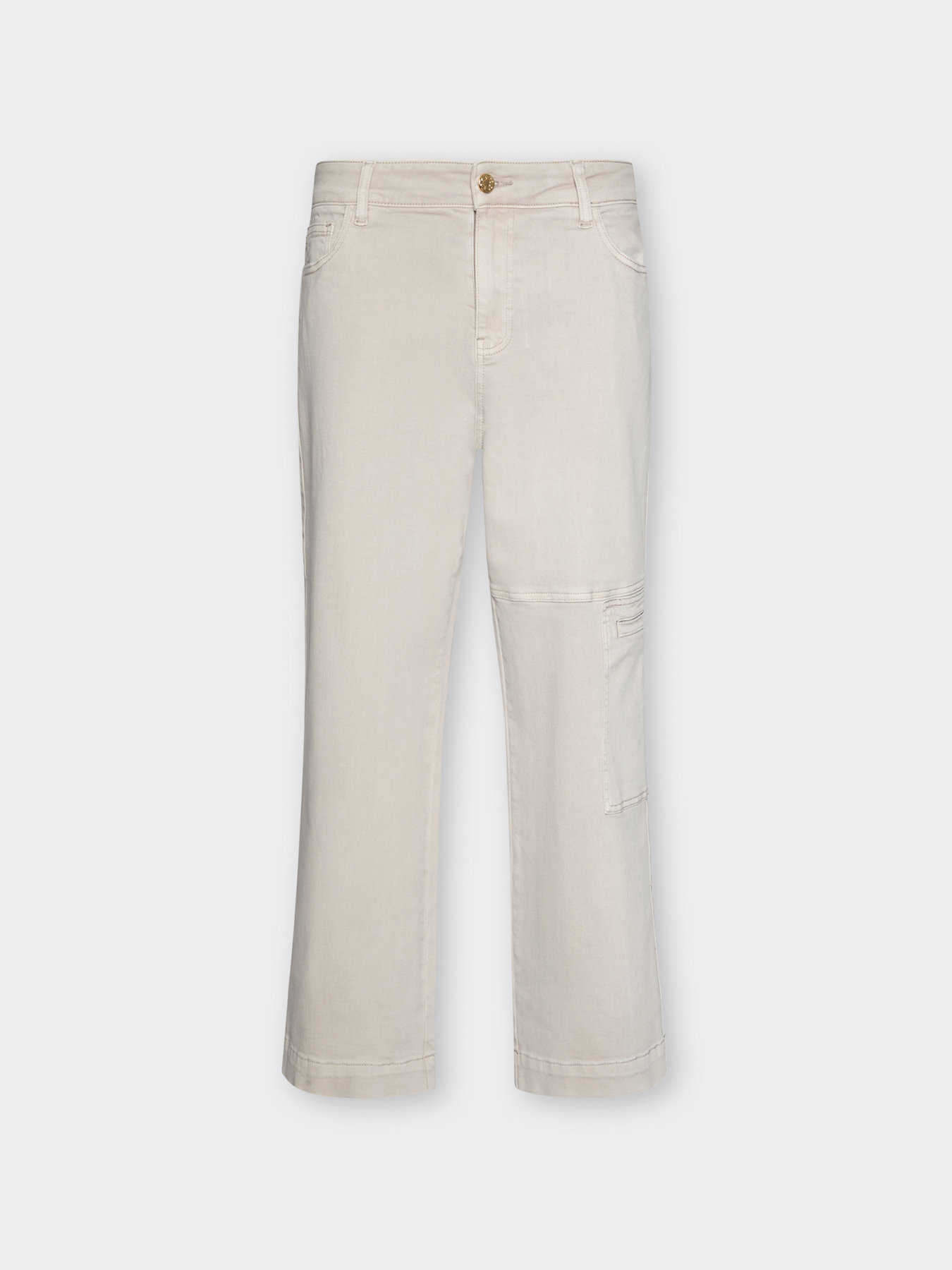 Pantalones cargo en bull stretch image number 4