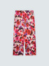 Palazzo pants in viscose satin image number 5