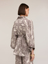 Kimono din satin cu imprimeu image number 1