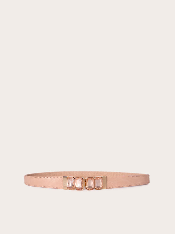 Belt with stones