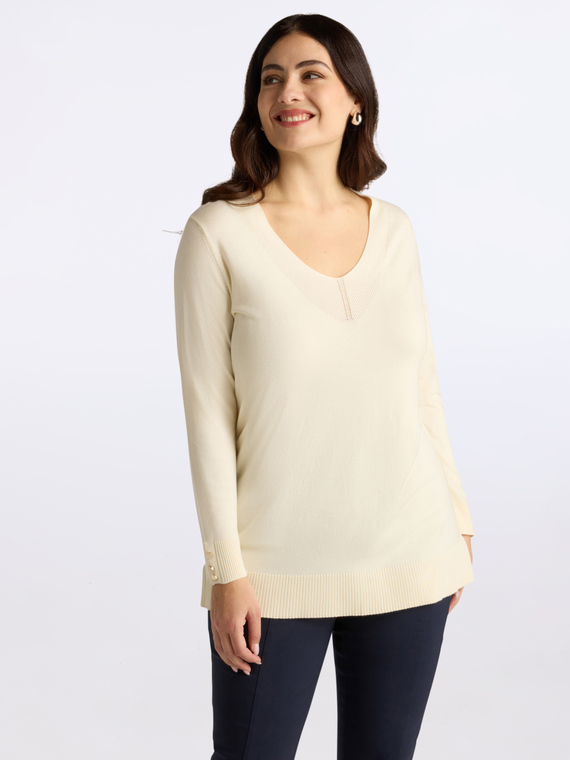 Maglia lunga con viscosa LENZING™ ECOVERO™