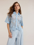 Macramé lace shirt image number 2