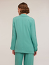 Blazer da completo con piping in tono image number 1
