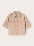 Camicia in drill di cotone image number 0
