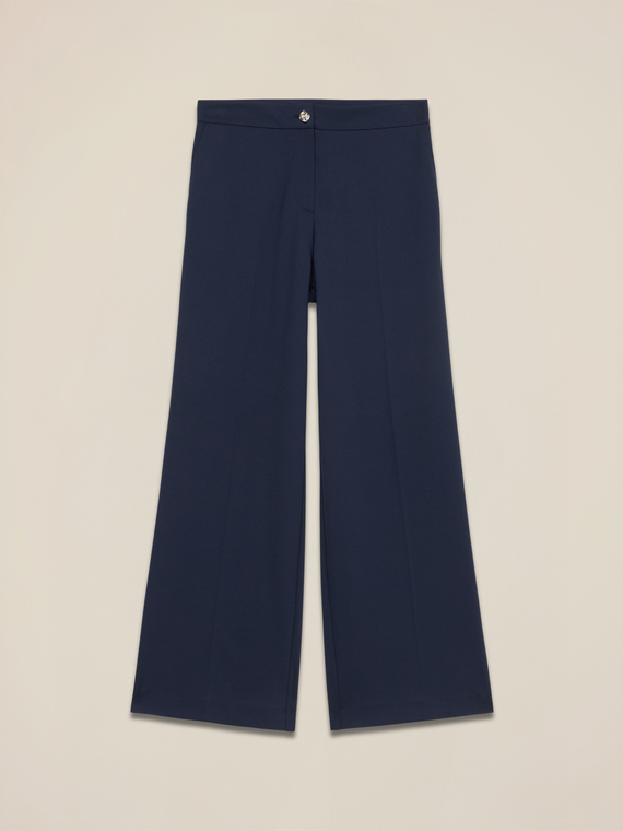 Pantaloni palazzo in punto milano