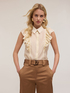 Chemise sans manches avec des volants image number 2