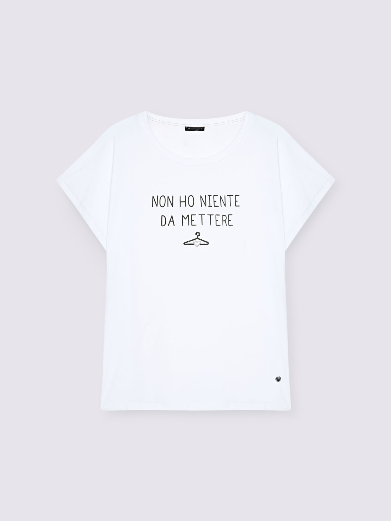 T-shirt en jersey avec inscription amusante image number 4