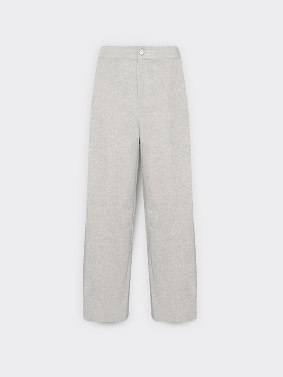 Linen blend chinos