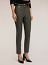 Slim fit trousers in coated fabric image number 2