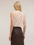 Top in pizzo con rouches image number 1