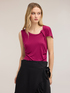 Asymmetric draped top image number 3