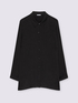 Two-material shirt with viscose blend image number 5