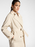 Trench crois&eacute; en gabardine image number 3