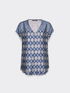 Blouse with ethnic print image number 4