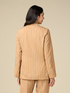 Blazer monopetto gessato image number 1