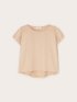 Tricou bimaterial din amestec de bumbac image number 3