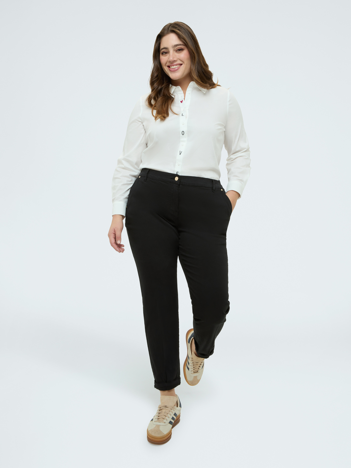 Cotton Chino Trousers image number 5