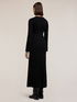 Long ribbed knit dress image number 1
