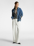 Oversized denim jacket image number 6