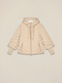 Lightweight down jacket with hood and cuffs image number 3