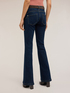 Rinse blue flare jeans image number 1