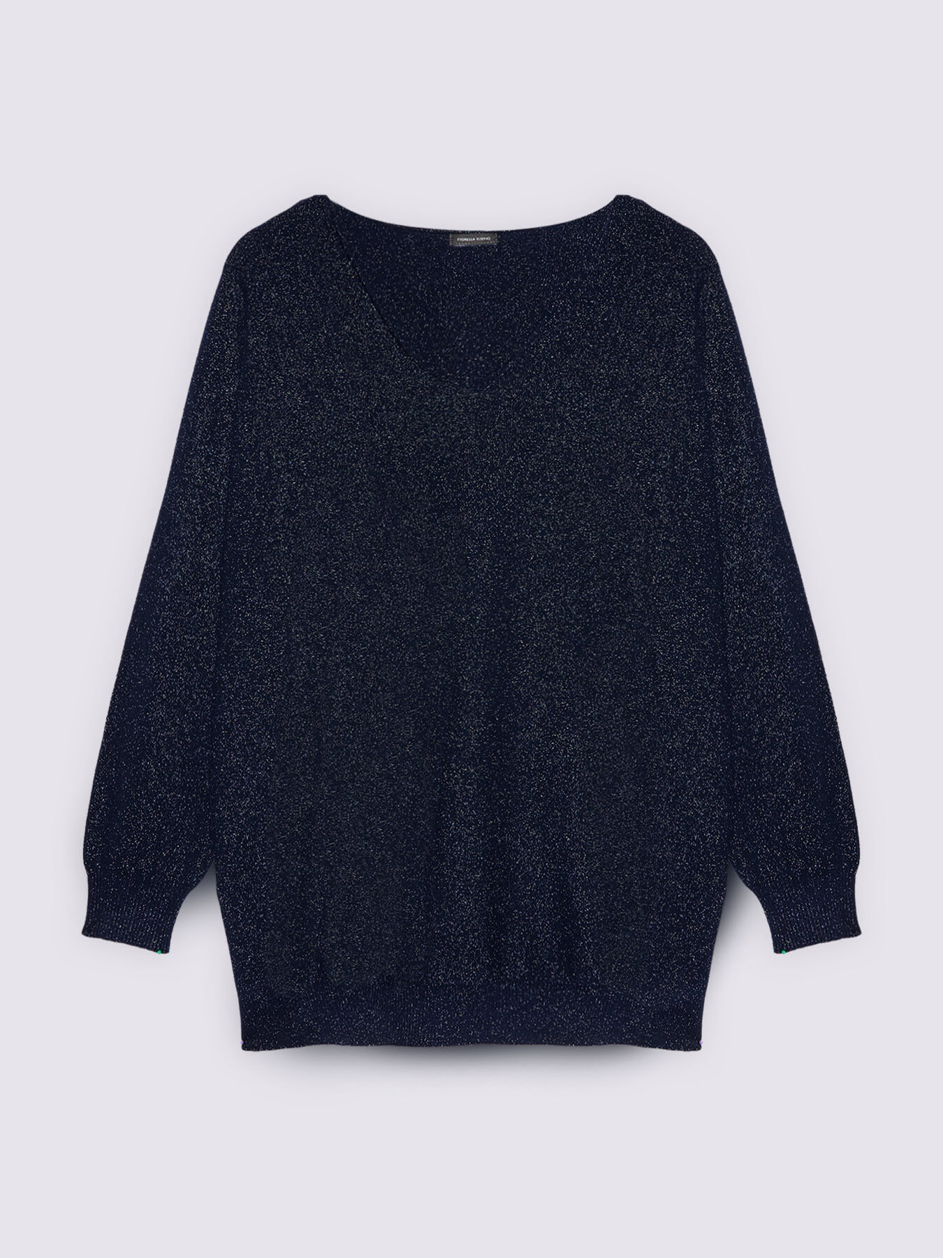 Maillot col en V en tissu lamin&eacute; image number 4