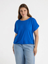 T-Shirt mit Gummizug am Saum image number 0
